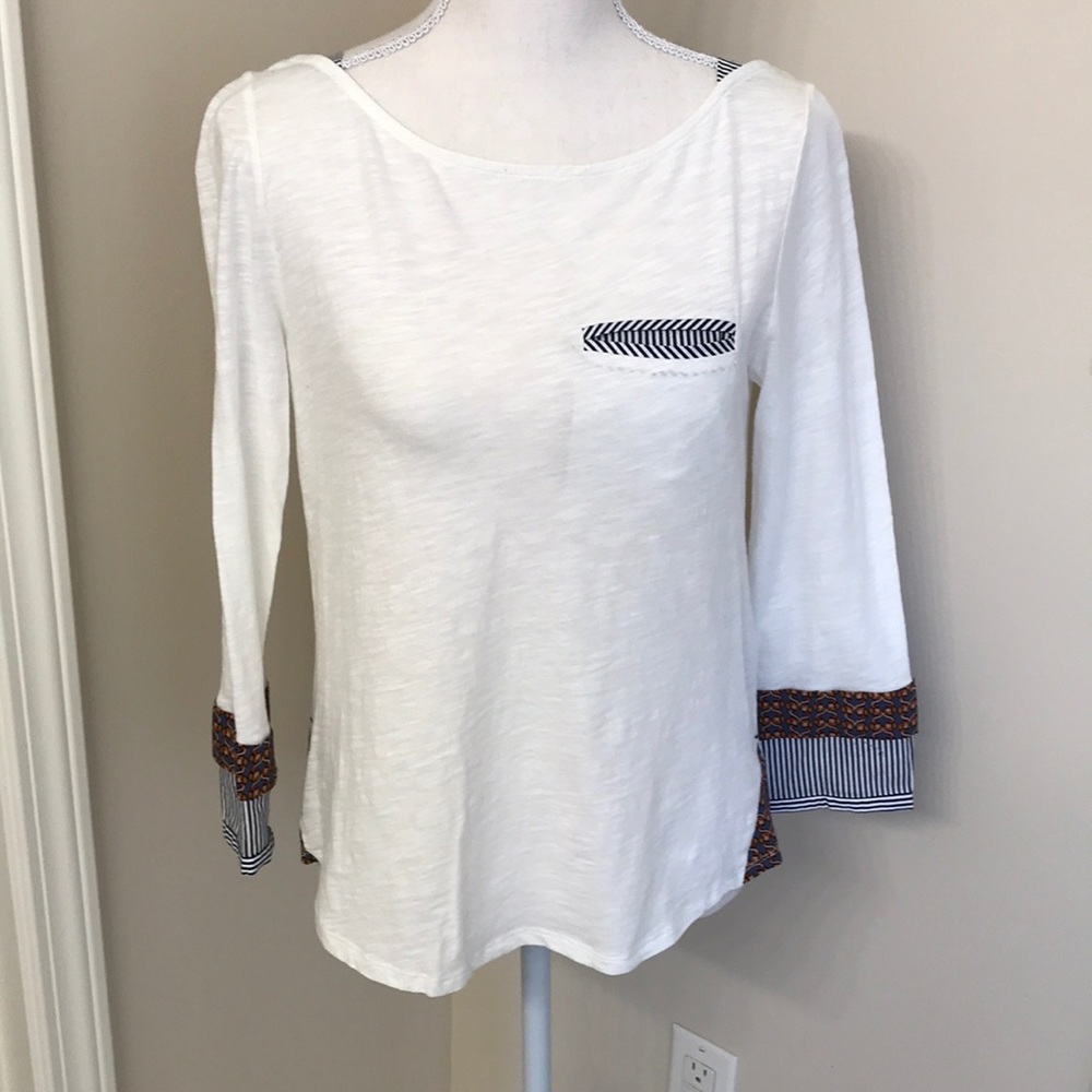 Little Yellow Button (Anthropologie) tee